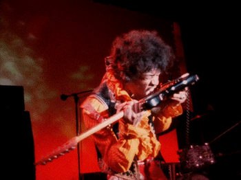 Jimi Eating